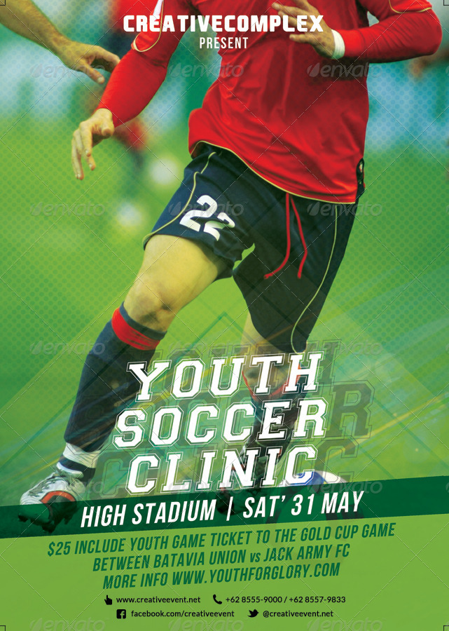 Sport Event Flyer/Poster, Print Templates GraphicRiver